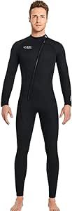Men Women Premium 3mm Neoprene Fullbody One-Piece Wetsuit Keep Warn Black Purple Fishing Spearfishing Freediving Scuba Diving Suits Surfing Suit