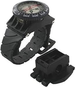 Scuba Choice Scuba Diving Deluxe Wrist Compass with Hose Mount