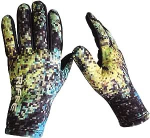 Riffe Black Amara Camo Neoprene Gloves
