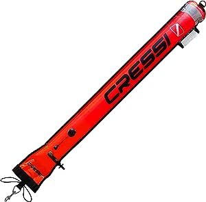 Cressi Pro HD Surface Marker Buoy for Marking Location of Divers - Resistant and Highly Visible- Cressi: Quality Since 1946