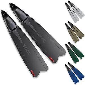 SEAC Shout, Long Fins for Scuba Diving, Spearfishing and Freediving