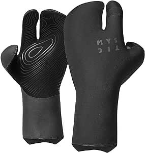 Mystic Supreme 5mm Lobster Wetsuit Gloves 2023 - Black