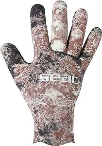 SEAC Python 2mm Ultraflex 200 Gloves, Camo
